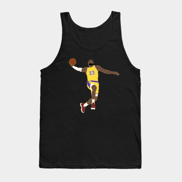 Lebron James Dunk Tank Top by BuzzerBeater00